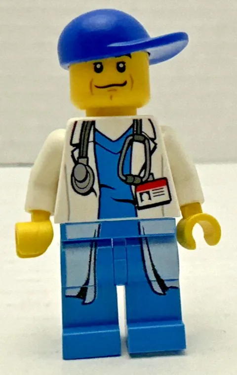 LEGO City Doctor minifigure, #cty0319