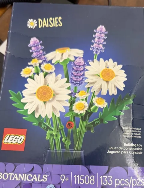 NEW LEGO Botanicals Daisies Artificial Flowers Bouquet Building Toy 11508 SEALED