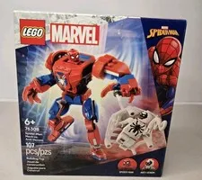 LEGO Marvel SPIDER-MAN MECH vs ANTI-VENOM New & Sealed 107 pcs -76308 