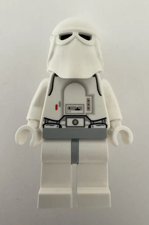 LEGO Star Wars Snowtrooper sw0115 Minifigure w/ Backpack Genuine Complete Hoth
