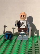 LEGO Star Wars Jango Fett Smile Minifigure sw0468 From Set 75015 Retired