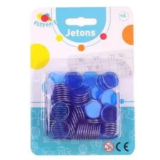 Magnetic Tokens Lottery Game 141122LIN Random Color Plastic 2...