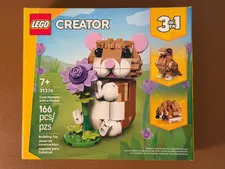 LEGO Creator Cute Hamster with Flower 31376 3-in-1 Factory Building Set