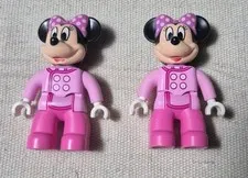2 LEGO DUPLO Replacement Figure  Princess Disney, mini Mouse