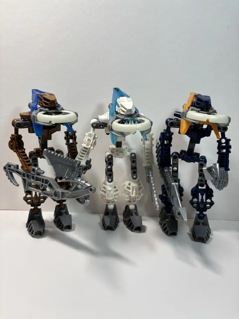 LEGO Bionicles  - Vahki Keerakh 8619 Bordakh 8615 Vahki  Zadakh 8617 Complete