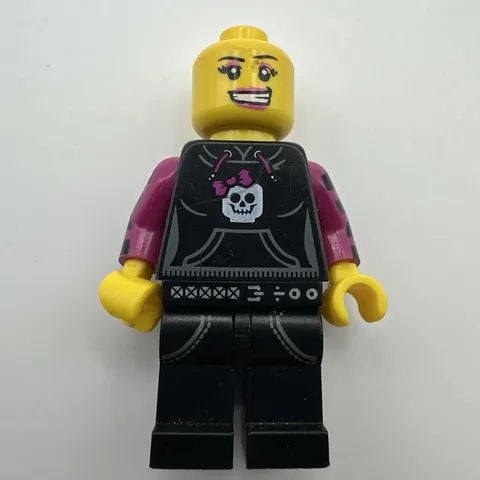 LEGO Minifigures Series 6 Skater Girl Genuine - Parts - Incomplete