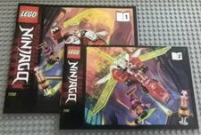 LEGO 71707 Ninjago Instruction Booklet 1 And 2 Manual