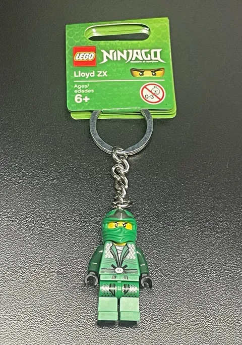 LEGO NINJAGO Lloyd ZX Minifigure Keychain