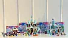 Lego Lot Of 3 Disney Frozen Complete Sets - 41062, 41066, 41068 - No Box