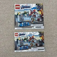 LEGO Marvel Avengers - 76152 Avengers 2 & 3 Manual Only