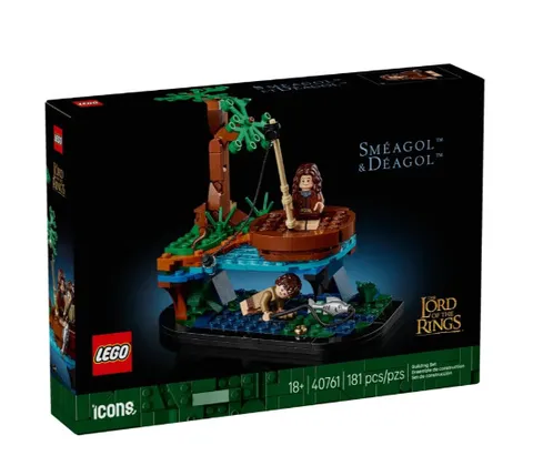 Lego 40761 Lord of the Rings Smeagol Deagol 181pcs Icons Retired Sealed New