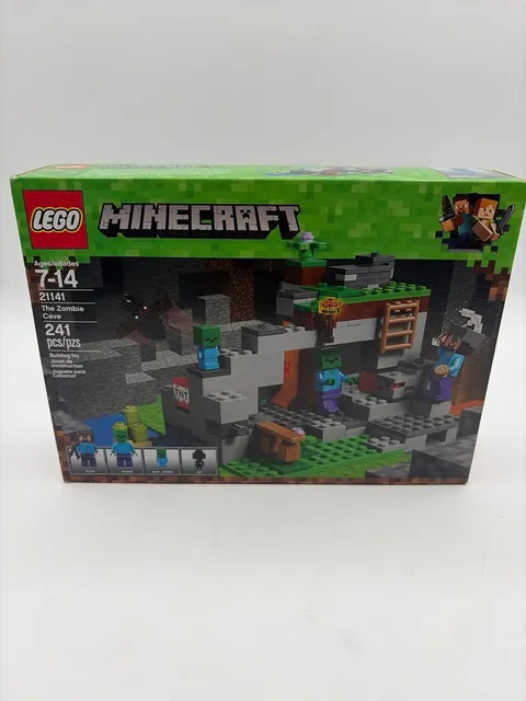 Lego Minecraft - 21141 The Zombie Cave - New Sealed Retired