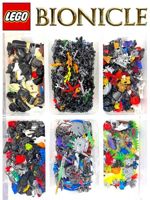 LEGO BIONICLE 7.5 LB LOT * GREAT PIECES * STAR WARS + HERO FACTORY + TECHNIC
