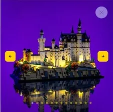 Light My Bricks Light Kit for LEGO® Architecture Neuschwanstein Castle #21063