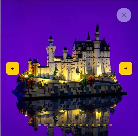 Light My Bricks Light Kit for LEGO® Architecture Neuschwanstein Castle #21063
