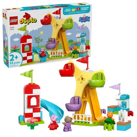 LEGO Duplo  Funfair (53 Pieces)  Peppa Pig 10453 2025