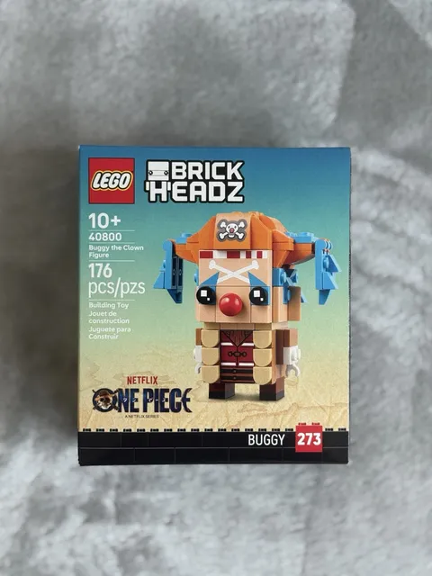 LEGO BrickHeadz Buggy the Clown #40800 One Piece Netflix 176 Pcs New Sealed