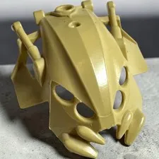 LEGO 1x TAN BIONICLE MASK ZESK Part #64324 from set 8977