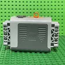 LEGO POWER FUNCTIONS 9V BATTERY BOX 4X11X7 ORANGE SWITCH #59510C01
