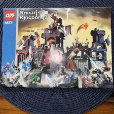 LEGO 8877 Knights Kingdom Manual Only No Bricks