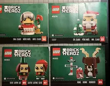 LEGO BrickHeadz Manual Lot of 4 – 40353 (2), 40274 (2) – Manuals Only