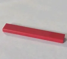 LEGO Parts - Red Tile 1 x 6 - No 6636
