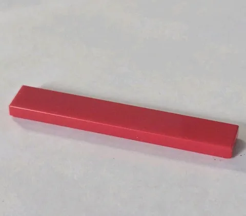 LEGO Parts - Red Tile 1 x 6 - No 6636