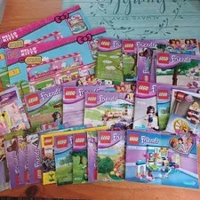 Lot Of 25-30 Lego Friends Instruction Booklets Manuals - BOOKS ONLY