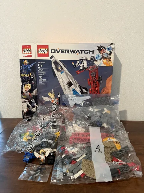 LEGO Overwatch: Watchpoint: Gibraltar (75975), 90% Complete (Read)