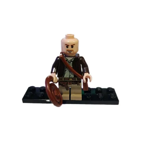 Lego Indiana Jones Minifig Whip Satchel 7621 7620 7626 7624 7622 Minifigure
