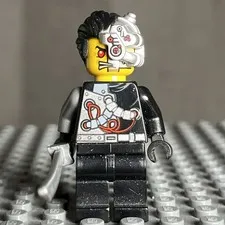 Lego Cyrus Borg (OverBorg) - Rebooted Minifigure NINJAGO 70722 njo0088 - 3C