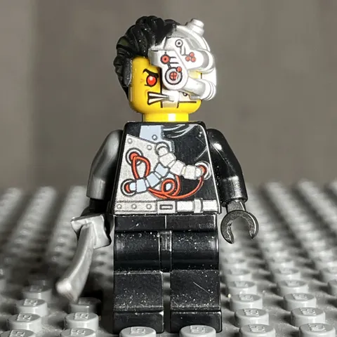 Lego Cyrus Borg (OverBorg) - Rebooted Minifigure NINJAGO 70722 njo0088 - 3C