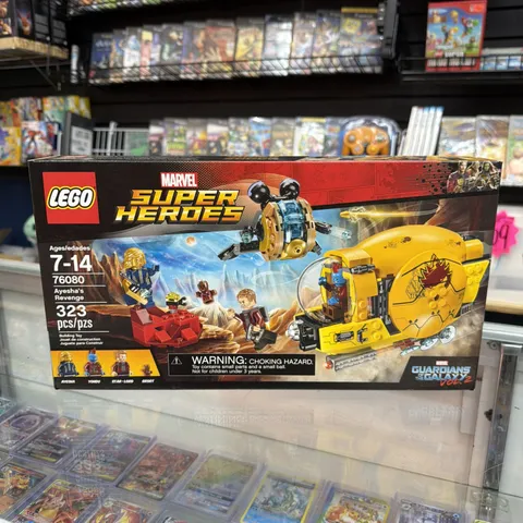 Sealed LEGO 76080 Marvel Super Heroes Ayesha's Revenge Set Retired MINT