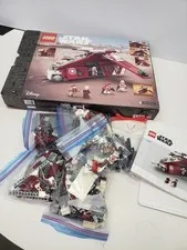 LEGO Star Wars the Clone Wars Coruscant Guard Gunship 75354 complete used
