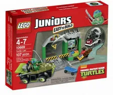LEGO 10669 Juniors: TMNT Turtle Lair (FREE SHIPPING) (USED, GREAT CONDITION)