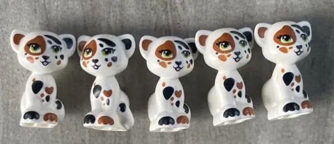 Lego Cat Vega Friends Animal Pet - Lot of 5