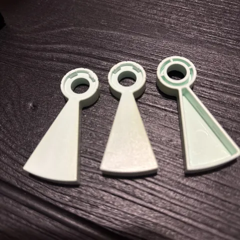 Lego Lot Of 3 Aqua Staircase Steps, 40243 (028-325