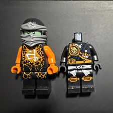 LEGO NINJAGO COLE BUNDLE(AIRJITZU AND JUNGLE ROBES!)