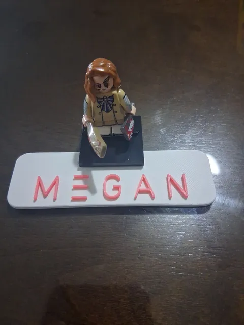 M3GAN Custom LEGO MINIFIG  classic horror blumhouse james wan megan killer doll 