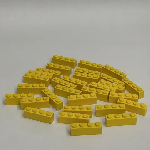 Lego 3010 Yellow Replacement Add-on Pieces Parts Lot of 30