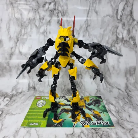 Lego Hero Factory Waspix 2231 Complete No Box