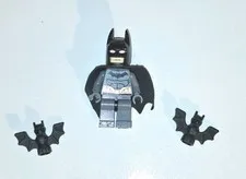 Lego Batman And 2 Bats Minifigures. Excellent Cond. No Original Packaging.