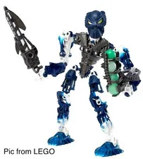 LEGO Bionicle Toa Inika 8728 Toa Hahli Set & Canister Instructions Note