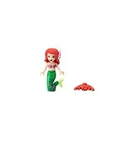 LEGO Disney Princess Minifigure Ariel Mermaid - Flower in Hair | Crab included