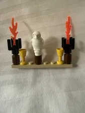 Lego - Harry Potter - Lot Of Various Items Owl, Torch, Goblet -