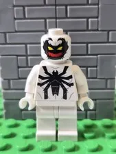 LEGO Minifigure Marvel Anti-Venom sh1010 White Symbiote Spider-Man