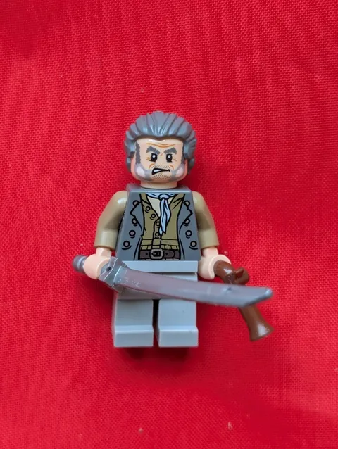 Lego Pirates of the Caribbean Minifigure POC017 Joshamee Gibbs