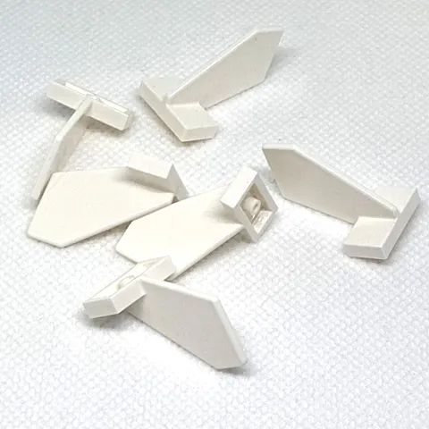 LEGO Parts - White Tail Shuttle, Small - No 44661 - QTY 6