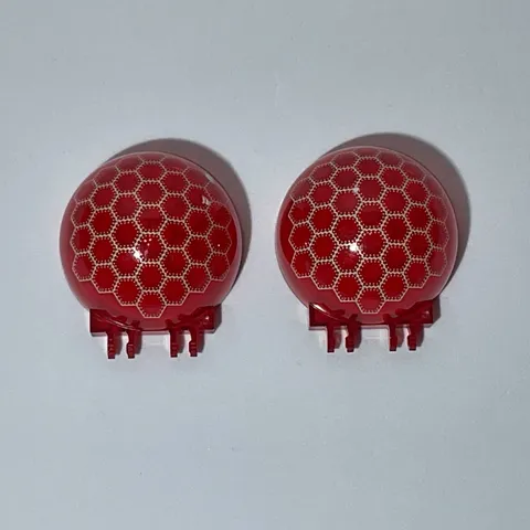 LEGO Windscreen 6 x 6 x 3 Canopy Dome Half Sphere White Compound Eye 50747pb08