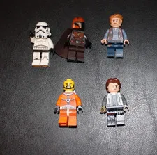 LEGO Star Wars Minifigure Lot 5 Figures Mixed Characters